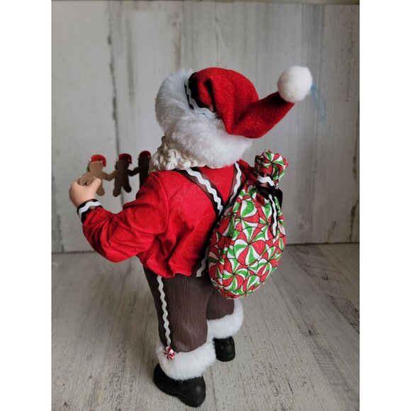 Clothtique possible dreams Santa Claus garland gingerbread man‎ Xmas figure - Picture 5 of 7